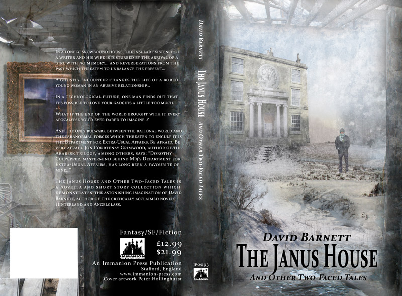 Cover for 'The Janus House' by David Barnett, Immanion Press